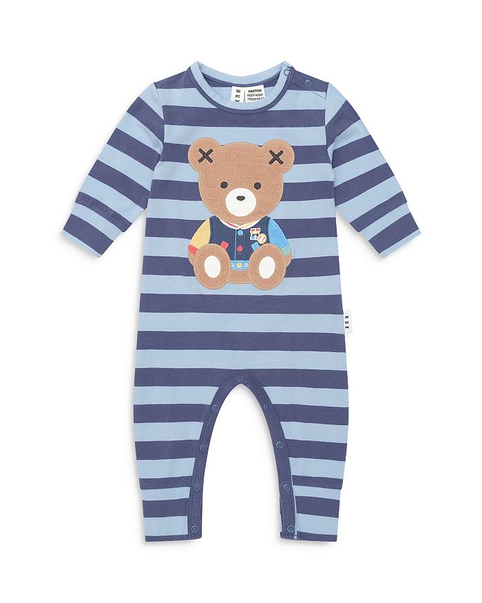 

Детский полосатый комбинезон College Hux для мальчиков - Baby Huxbaby, синий