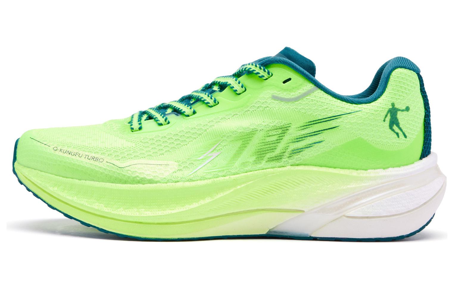 

QIAODAN Кроссовки мужские с низким верхом Flying Shadow Green/Abyss Green