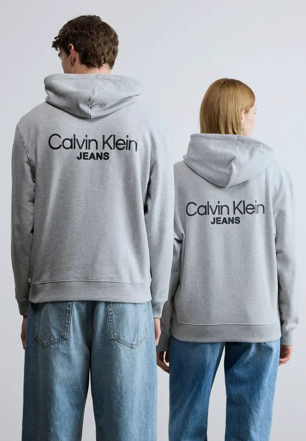 

Худи унисекс с принтом логотипа на спине Calvin Klein Jeans, Heroic Grey Heather, Серый, Худи унисекс с принтом логотипа на спине Calvin Klein Jeans, Heroic Grey Heather