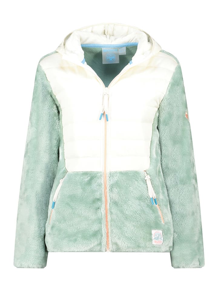 

Geographical Norway Флисовая куртка «Типология» мятного цвета