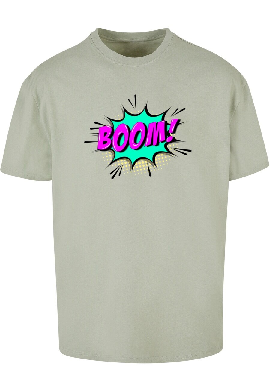 

Футболка Merchcode BOOM COMIC, хаки