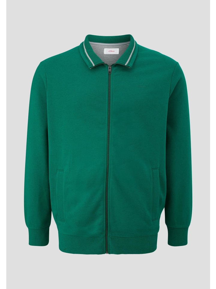 

s.Oliver Толстовка-куртка цвета 7652_изумруд