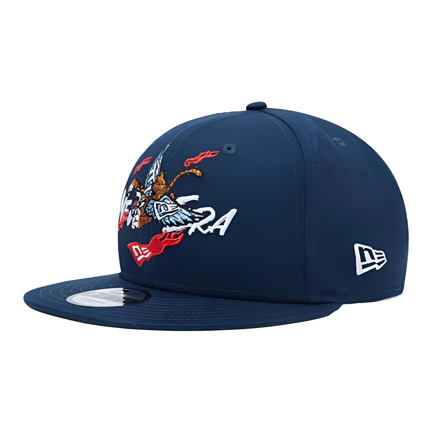 

New Era Бейсболка унисекс синяя, Blue