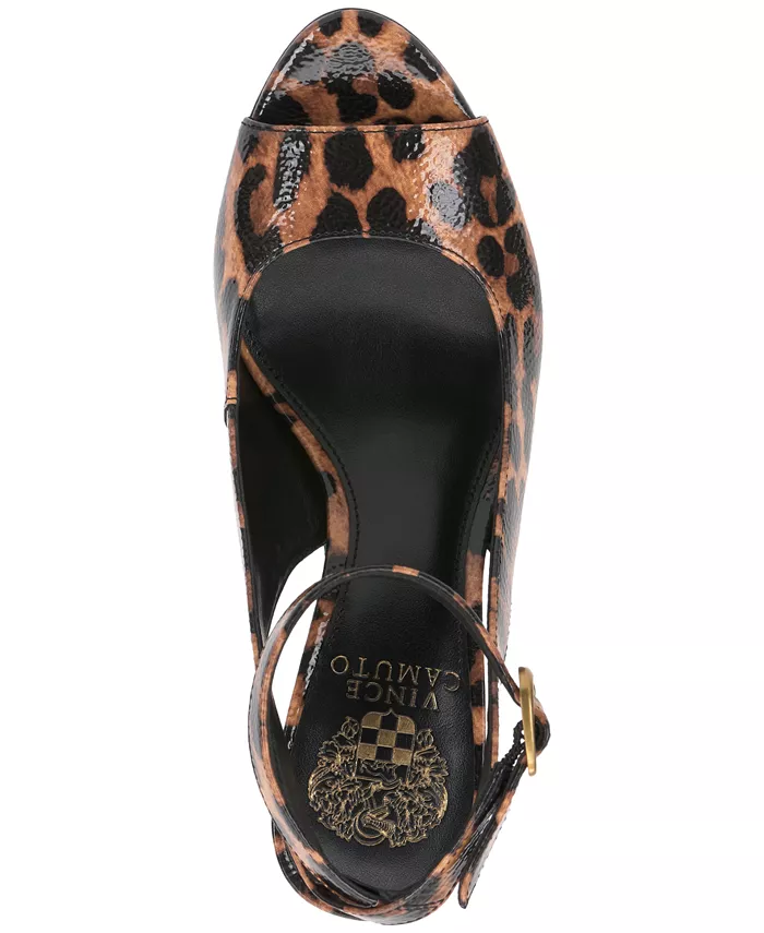 Женские туфли-лодочки Pavles с открытым носком Vince Camuto, мультиколор — фото 4