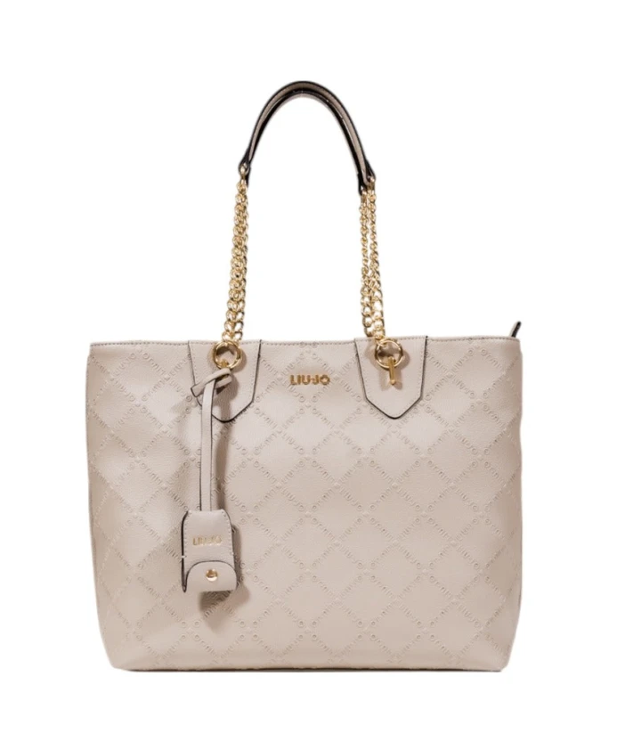 

Бежевая сумочка на молнии с внутренним карманом Liu Jo, бежевый