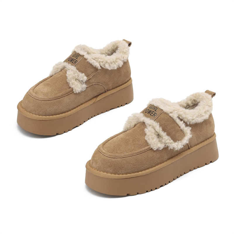 DAPHNE Женские повседневные туфли-лодочки каштановые, цвет Chestnut — фото 3