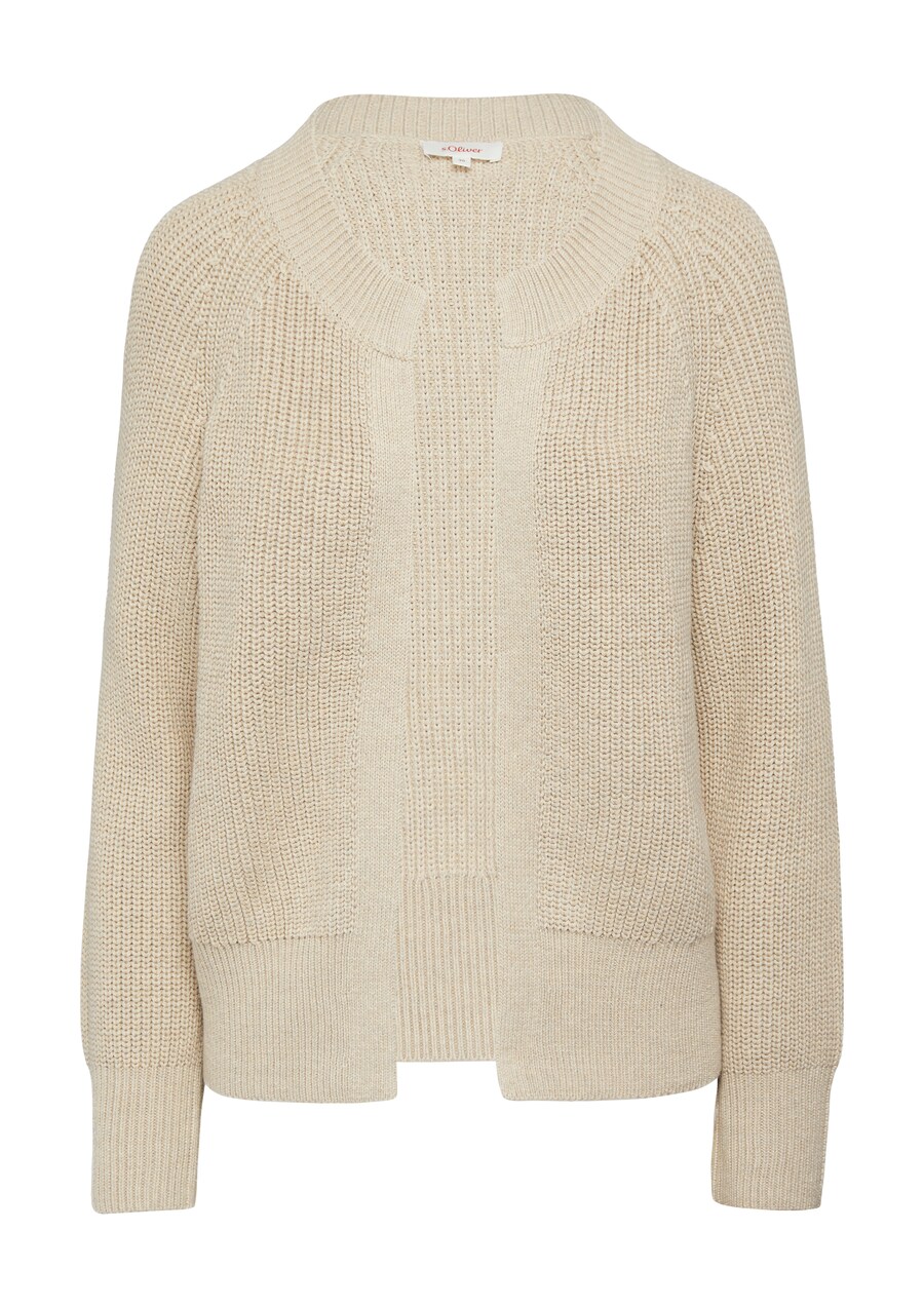

Вязаный кардиган s.Oliver, цвет Chamois
