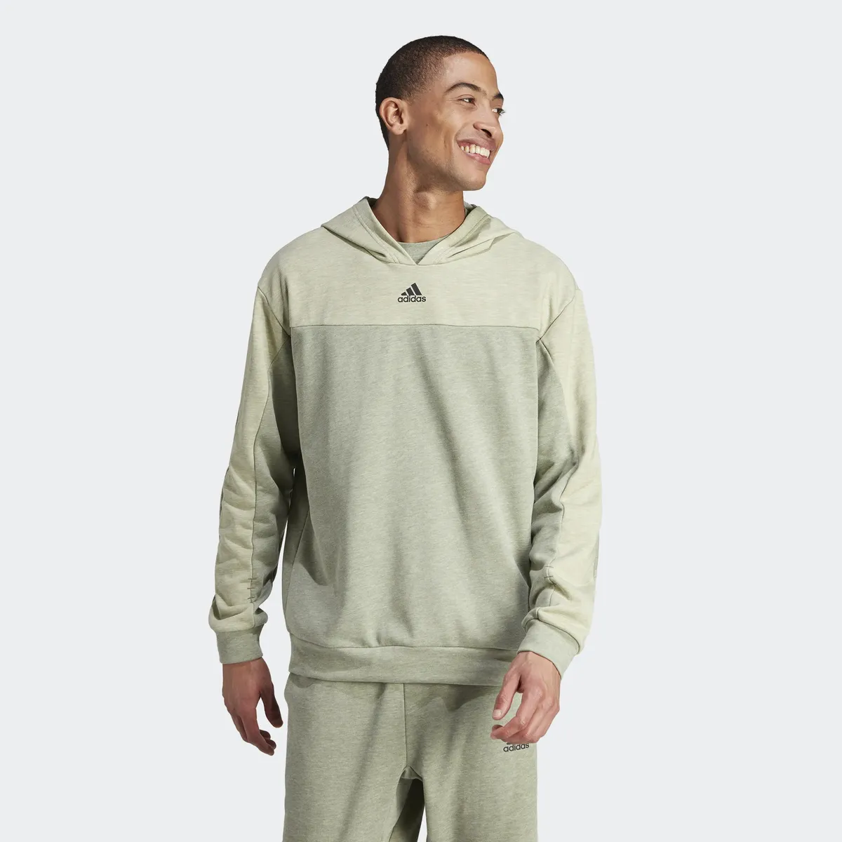 

Толстовка с капюшоном Adidas Sportswear "M MEL HD", оливковый