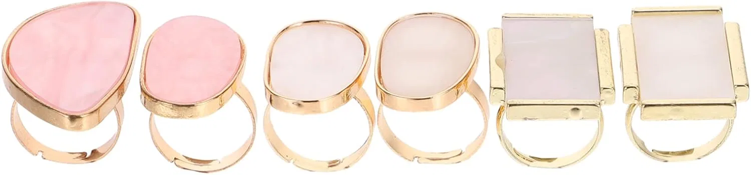 Палитра для ногтей Ring Palette SKISUNO набор из 6 штук ассорти