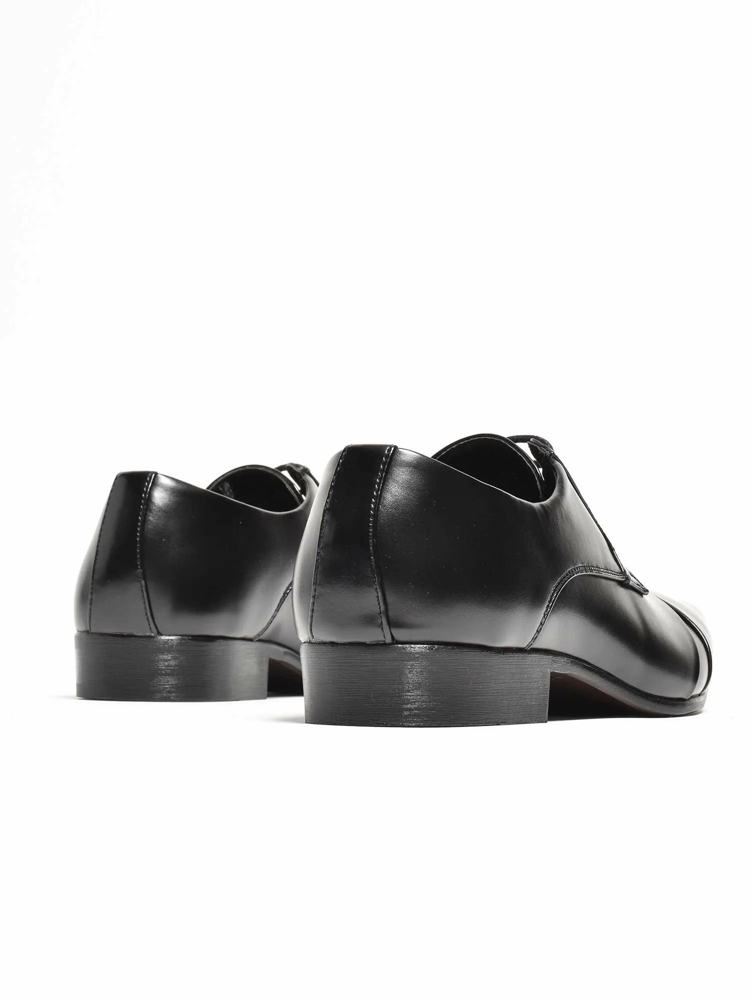 Классические туфли MM/ONE с модифицированным носком, Black — фото 4