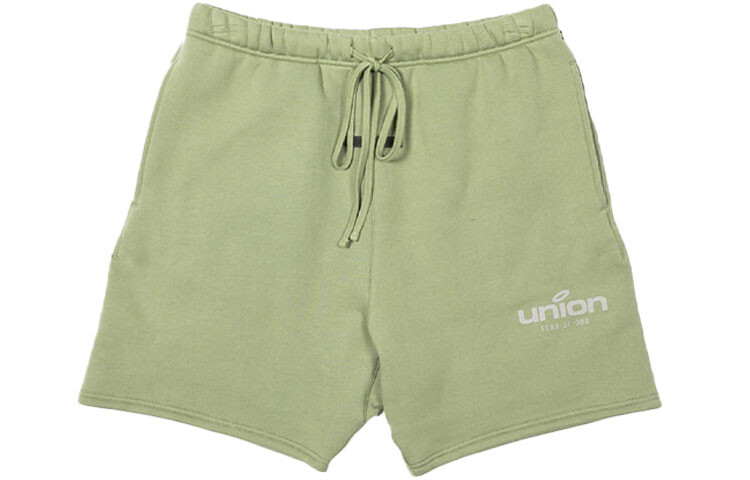 

Union X FW21 Повседневные шорты унисекс зеленые Fear Of God Essentials, зеленый