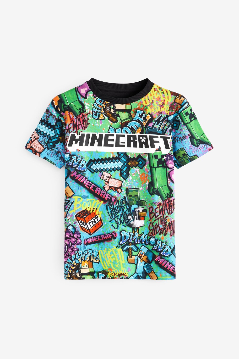 

Футболка с игровой лицензией Minecraft Next, серый