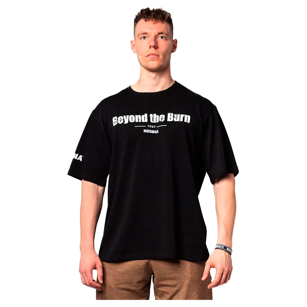 

Футболка Nebbia Heavyweight cotton oversized grind 356, черный