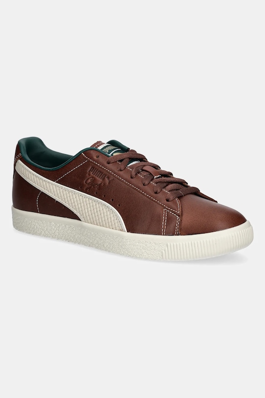 

Кожаные кроссовки Clyde Palais Artisan Puma, коричневый