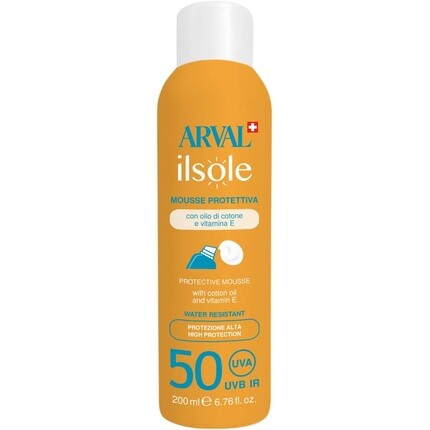 

Arval Il Sole Защитный мусс SPF50 200мл