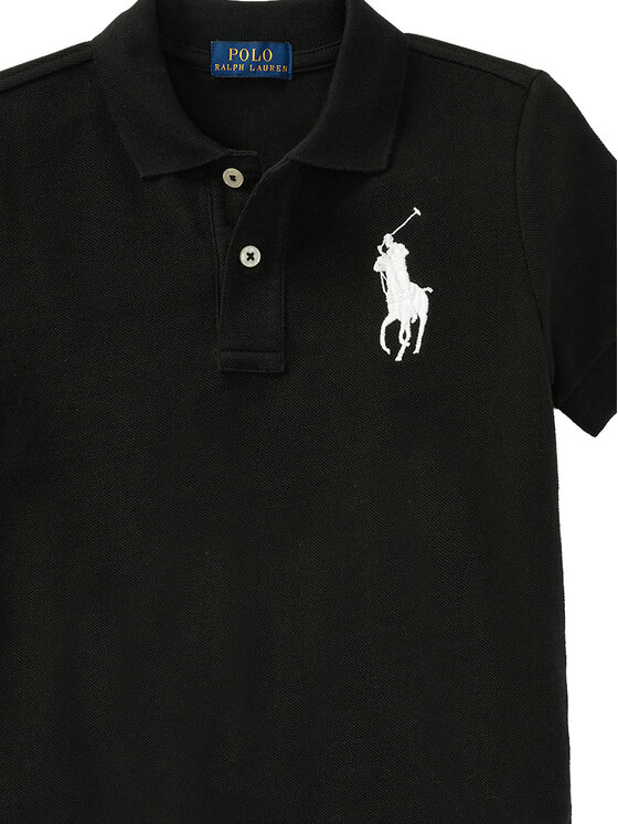 Поло regular fit 322670257015 Polo Ralph Lauren, черный — фото 3
