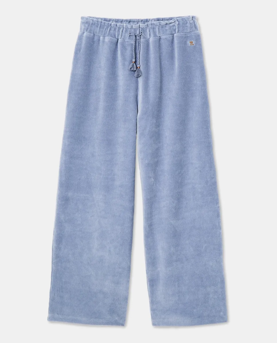 

Детские кюлоты из эластичной вельветовой ткани Kids El Corte Inglés, светло-голубой