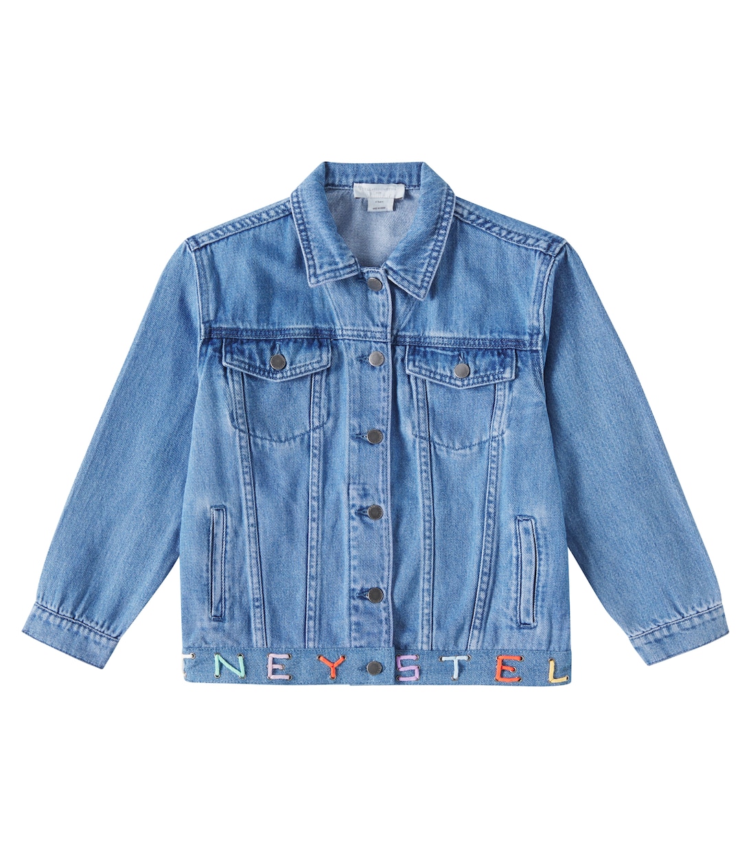 

Джинсовая куртка Stella McCartney Kids, синий
