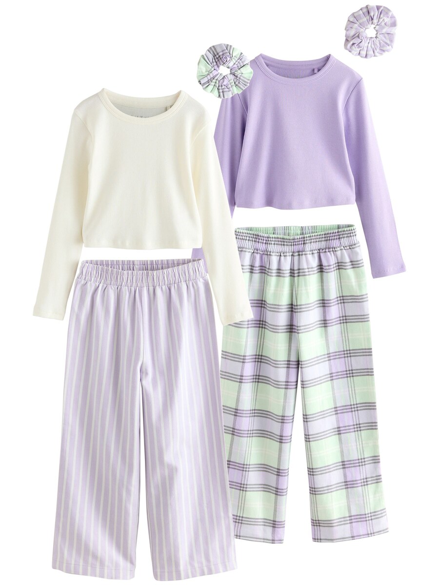 

Пижама Next, пастельно-желтый/пастельно-зеленый/лавандовый