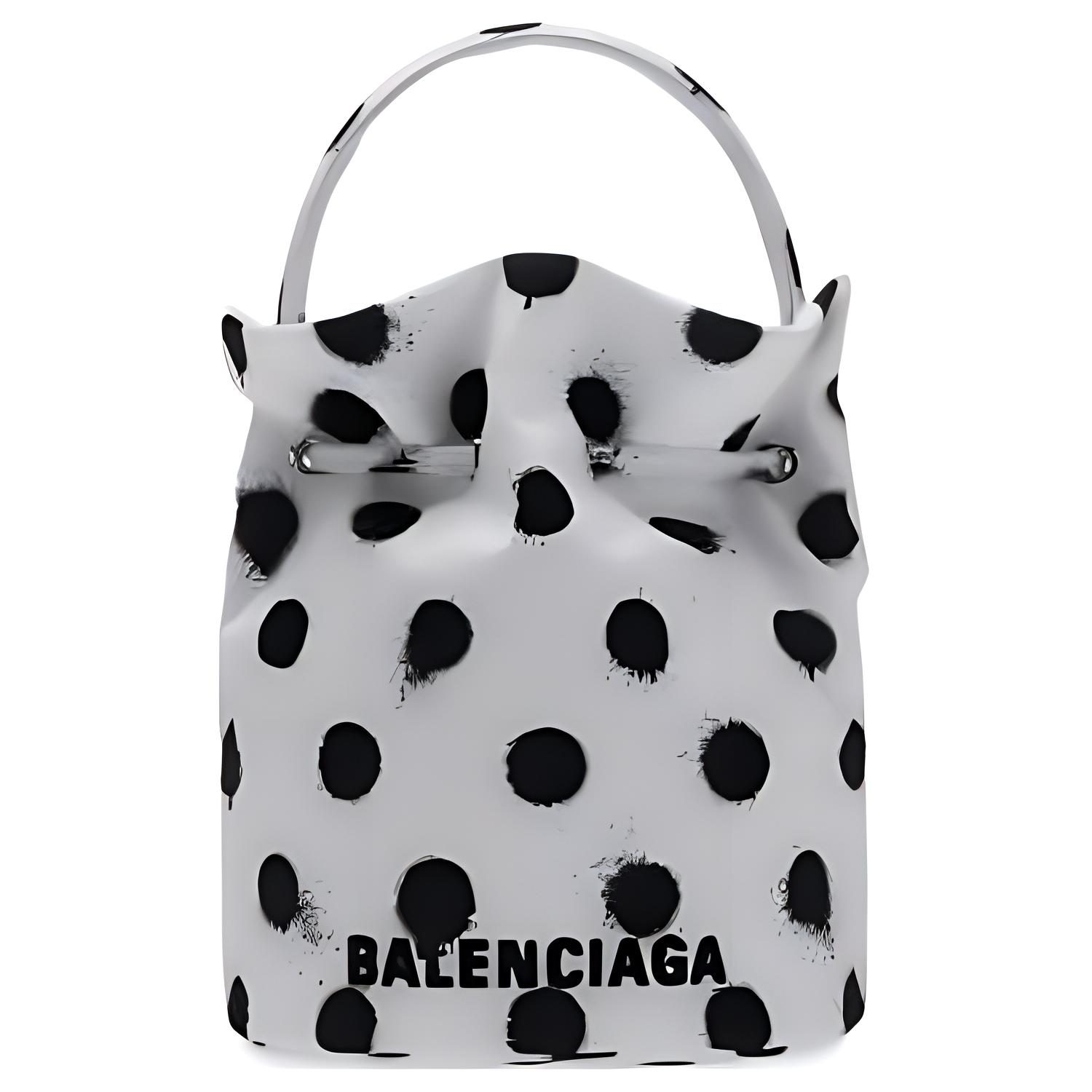 

Balenciaga Сумка-мессенджер из полиамида, женская, белая и черная