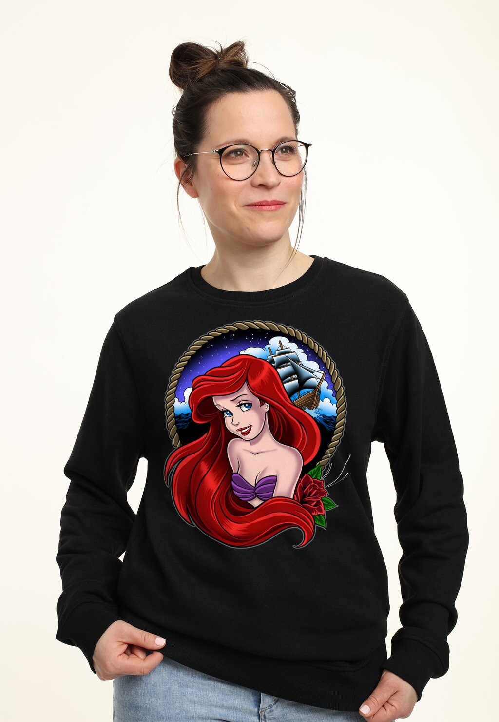 

Толстовка THE LITTLE MERMAID PART OF YOUR WORLD Disney, черный