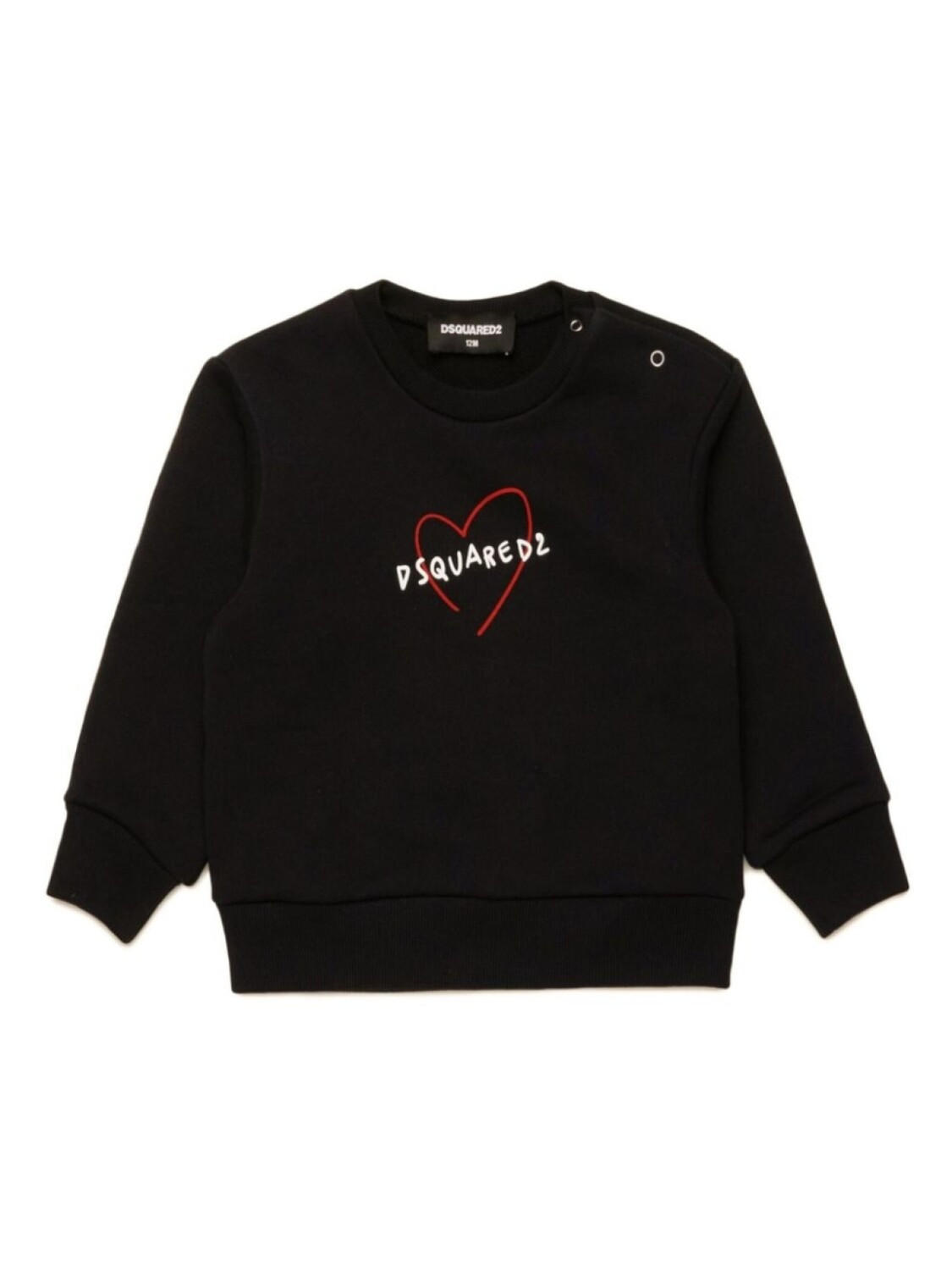 

DSQUARED2 KIDS толстовка с логотипом, черный