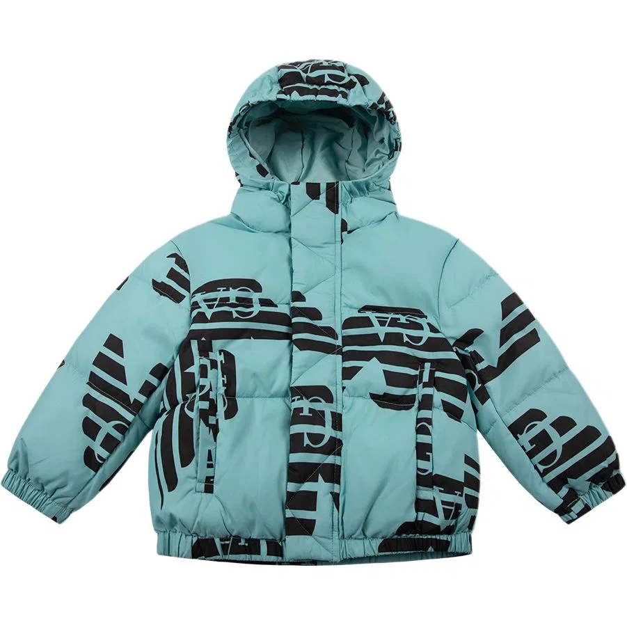 Пуховик Emporio Armani EA7 синий детский