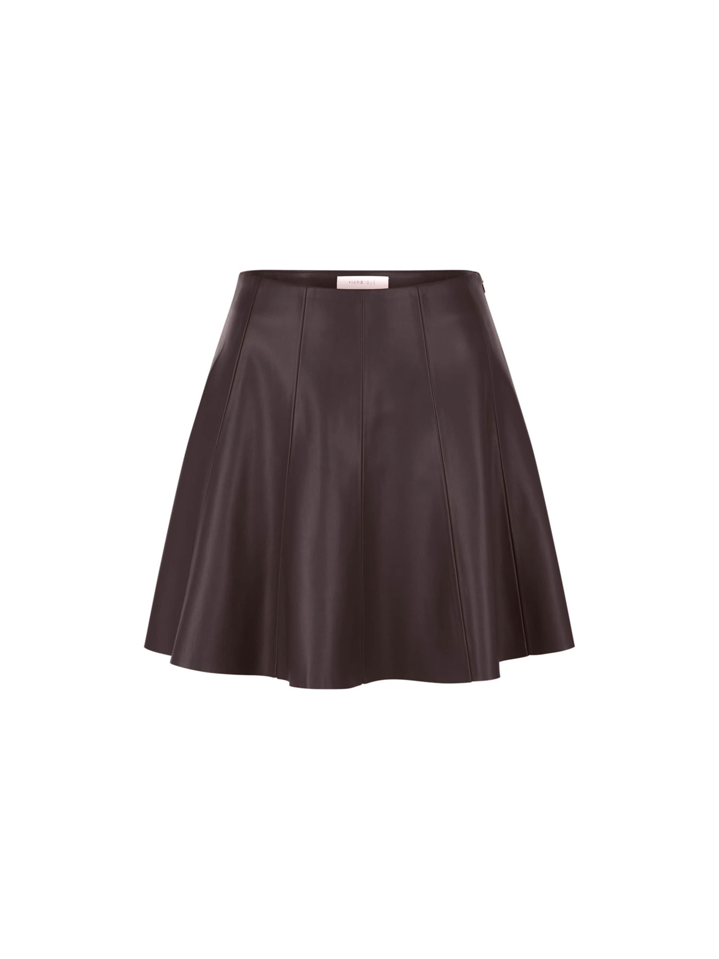 

Rich & Royal Юбка в шоколадном цвете