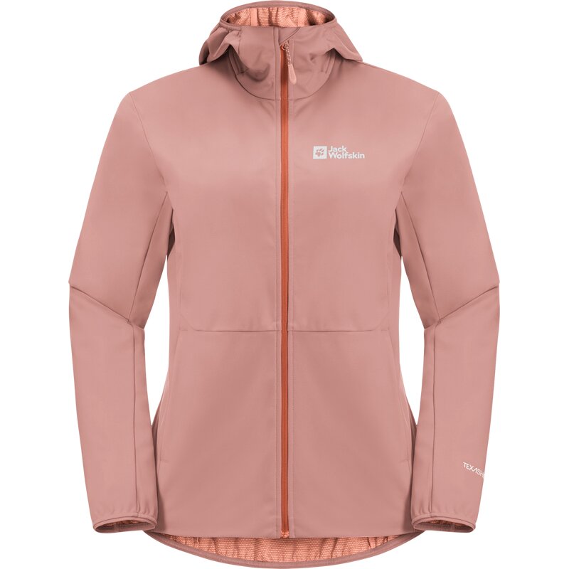 

Куртка Feldberg Hoody W Jack Wolfskin, цвет rose dawn