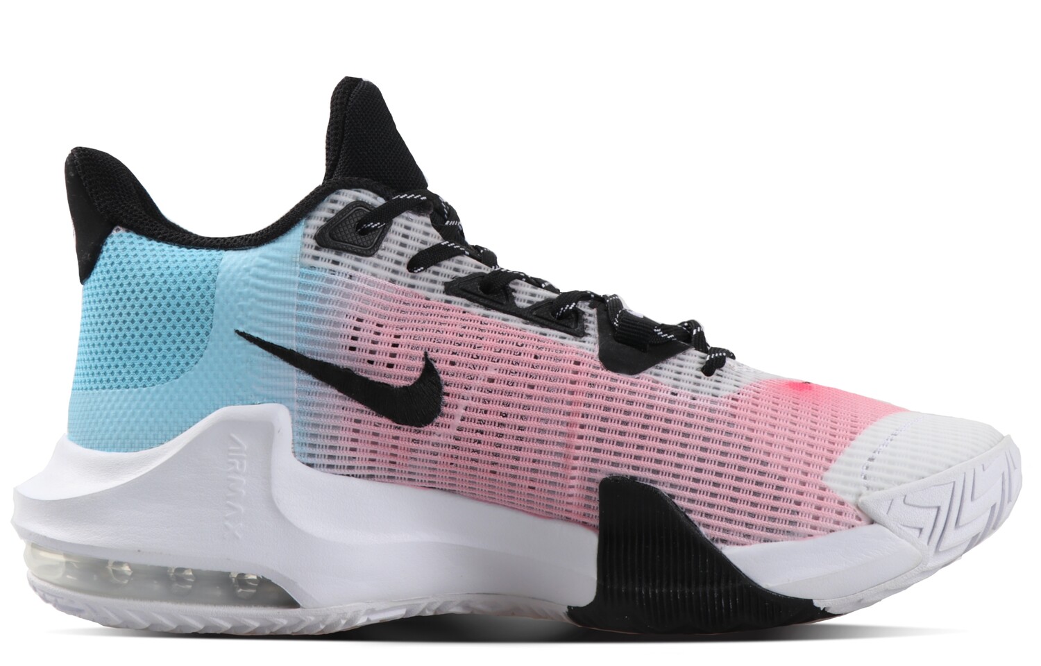 

Баскетбольные кроссовки Air Max Impact 3 Basketball Shoes Men Low-top Pink Blue Nike