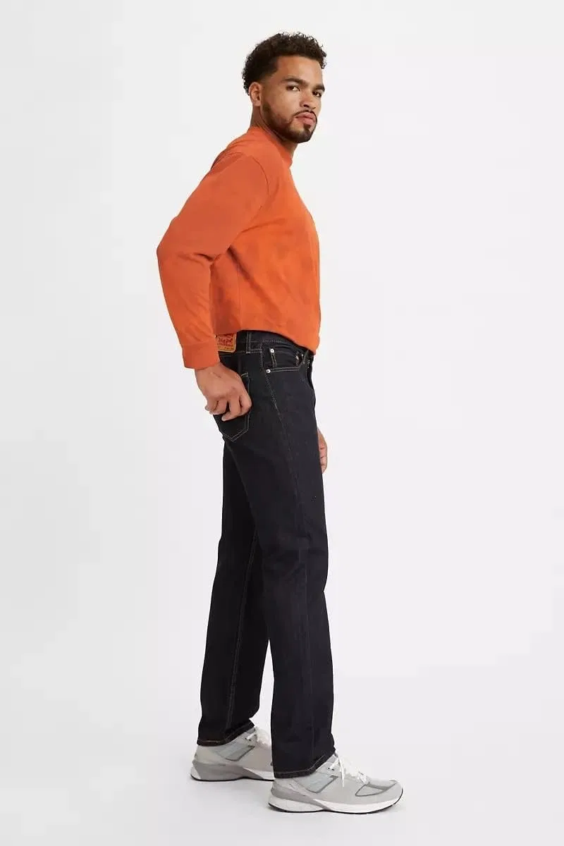Джинсы Levi's 505 Regular Fit, (New) Rinse - Dark Wash — фото 3