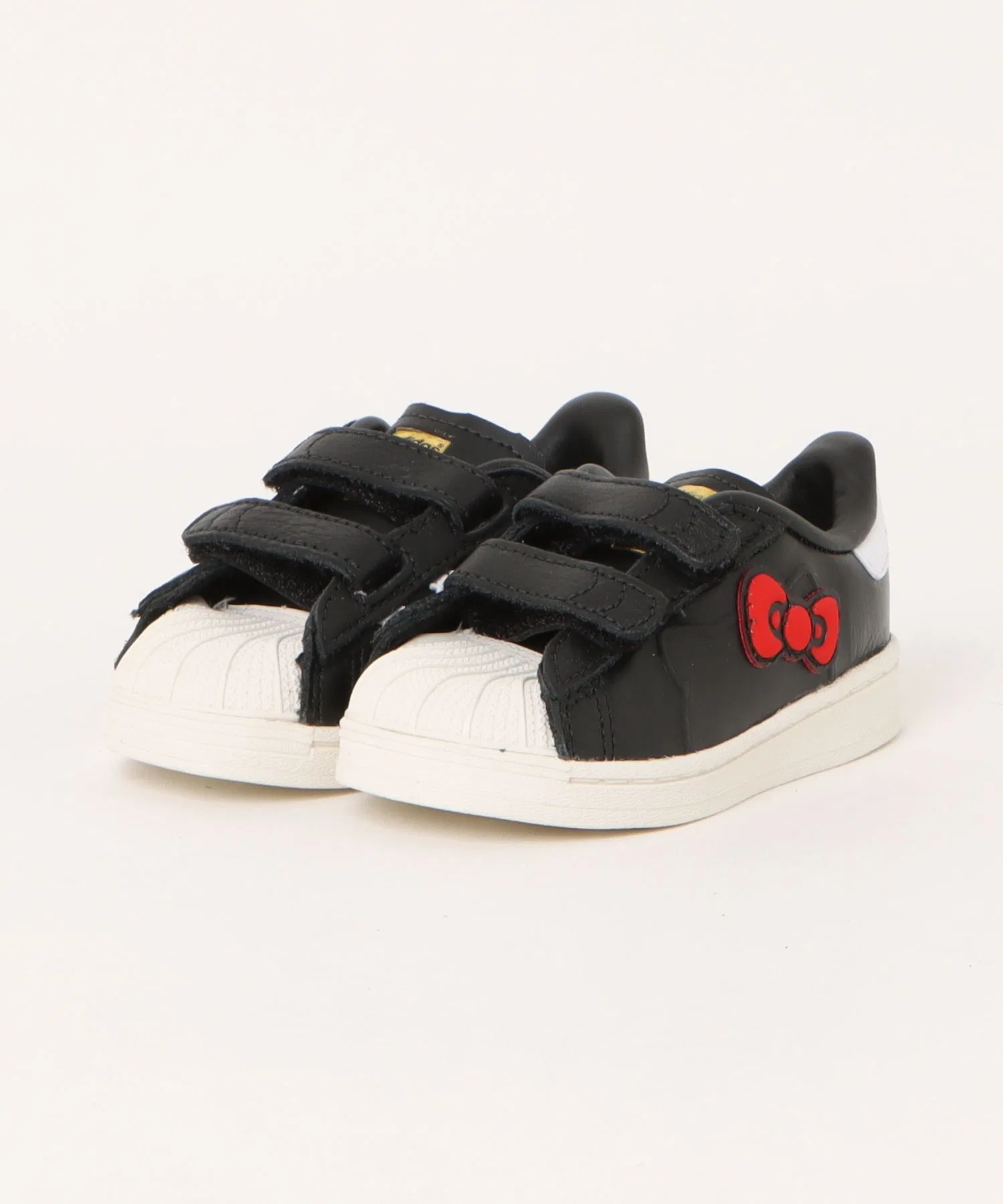 Детские кроссовки Adidas x Hello Kitty SST CF I IG6997 чёрные