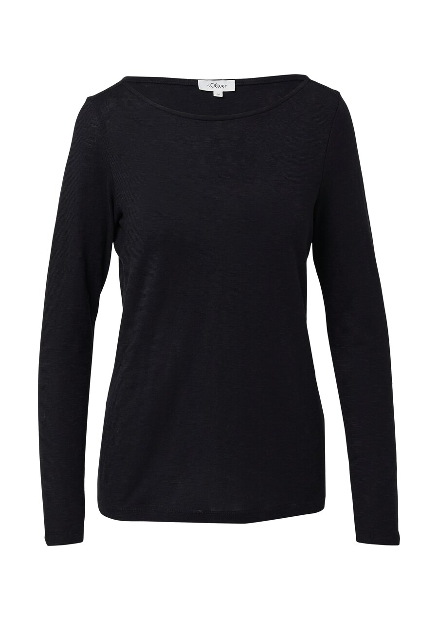 

Лонгслив s.Oliver, Black