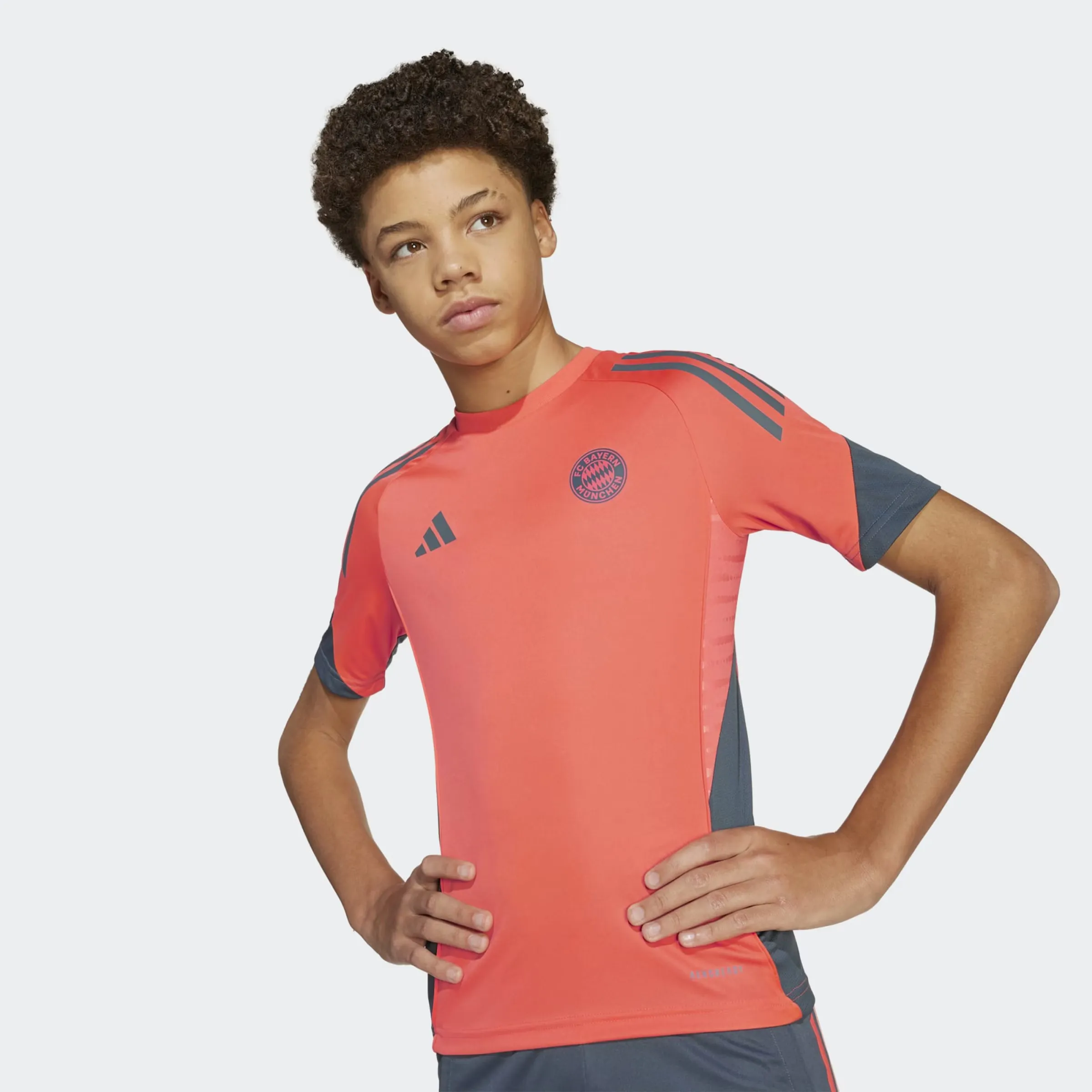 Детская футболка FC Bayern Munich Tiro 25 Competition adidas, оранжевый — фото 4