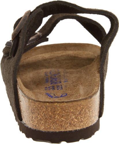 Унисекс сандалии Birkenstock Arizona на слайде, мокко — фото 3