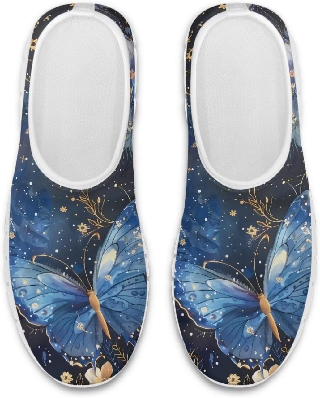 

Кроссовки Chaqlin с низким вырезом, без шнурков, повседневные, для бега, ходьбы и тенниса, модные лоферы для женщин и мужчин, широкие с мягким носком, сетчатые кроссовки, голубой