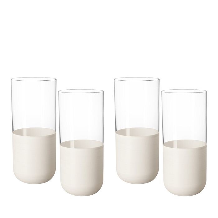 

Villeroy & Boch Стакан для бокала Rock Blanc, набор из 4 шт, белый