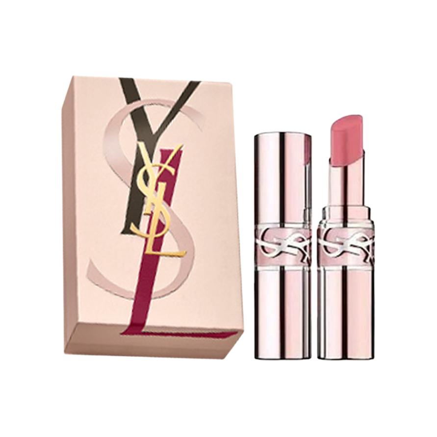 

SAINT LAURENT Розовая помада-бальзам tube box limited edition с зеркальным финишем, увлажняющая и питательная, 3.1г