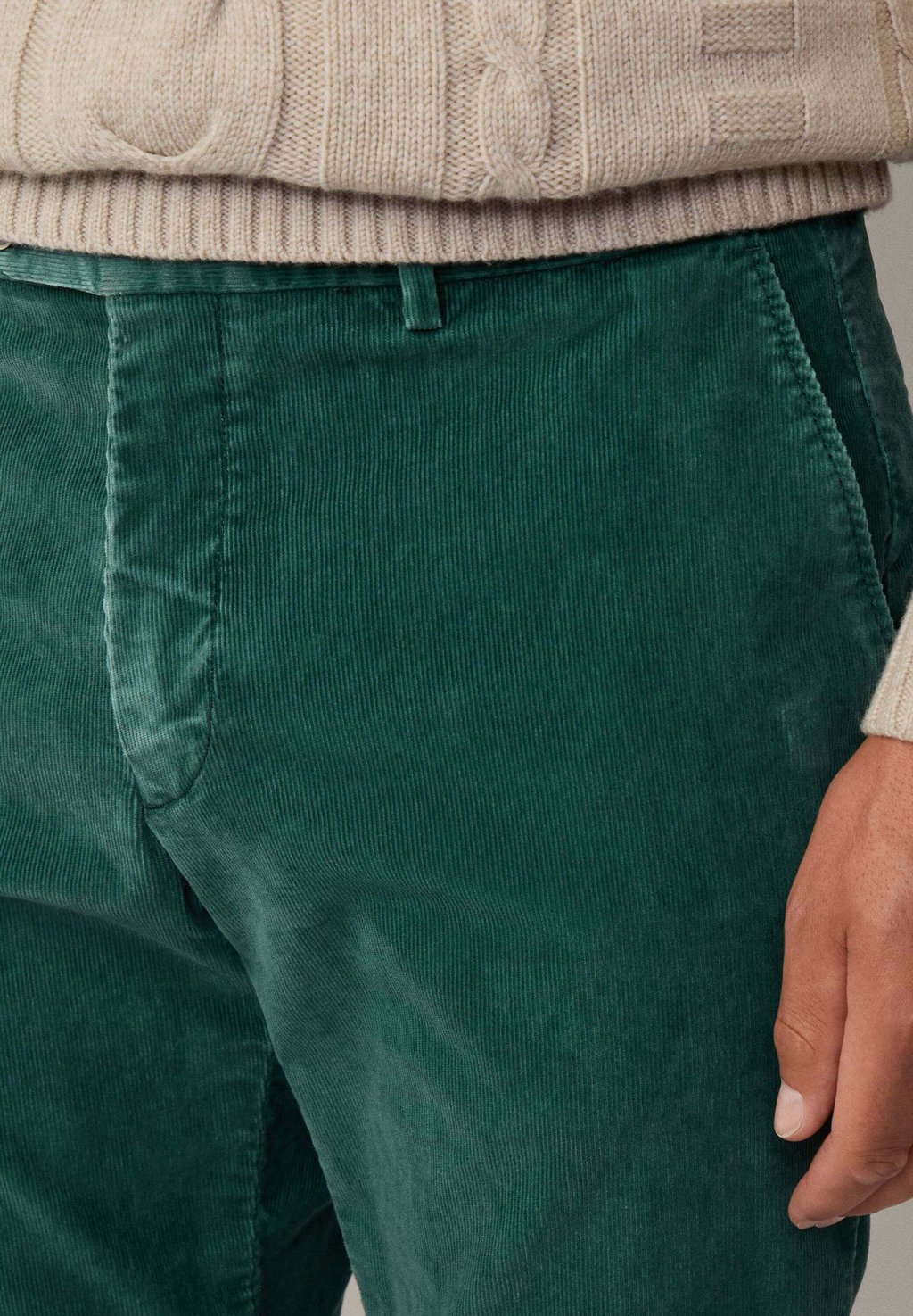 

Чиносы PIGMENT Hackett London, зеленый