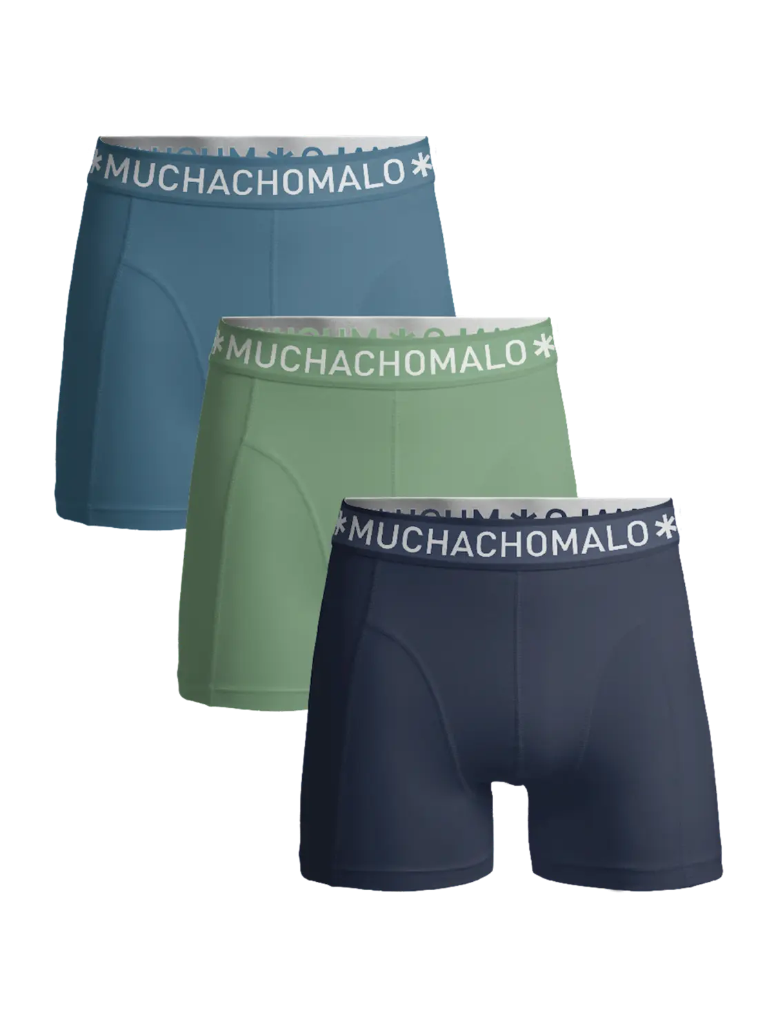 

Боксеры 3 шт трусы Muchachomalo, мультиколор