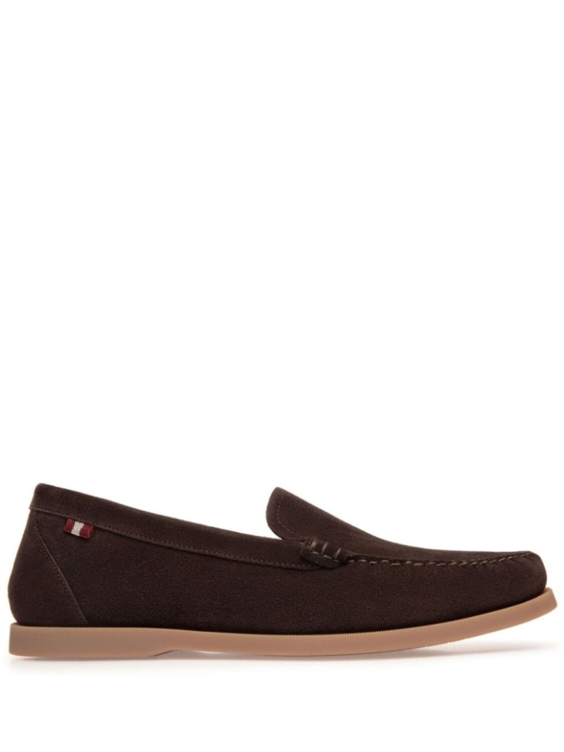 

Bally замшевые лоферы Nelson, коричневый
