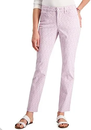 

Прямые джинсы Charter Club Lexington с гео-принтом