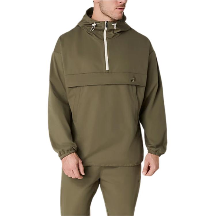

ASICS Куртка мужская Мантл зеленая, Mantle Green