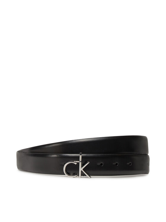 

Женский ремень Ck Buckle Belt 3.0_Smooth K60K613156 Calvin Klein, черный