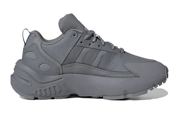 Кроссовки оригинальные zx 22 shoes Adidas, серый — фото 2
