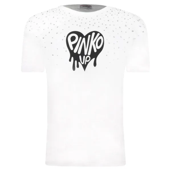 

Футболка стандартного кроя Pinko Up, белый