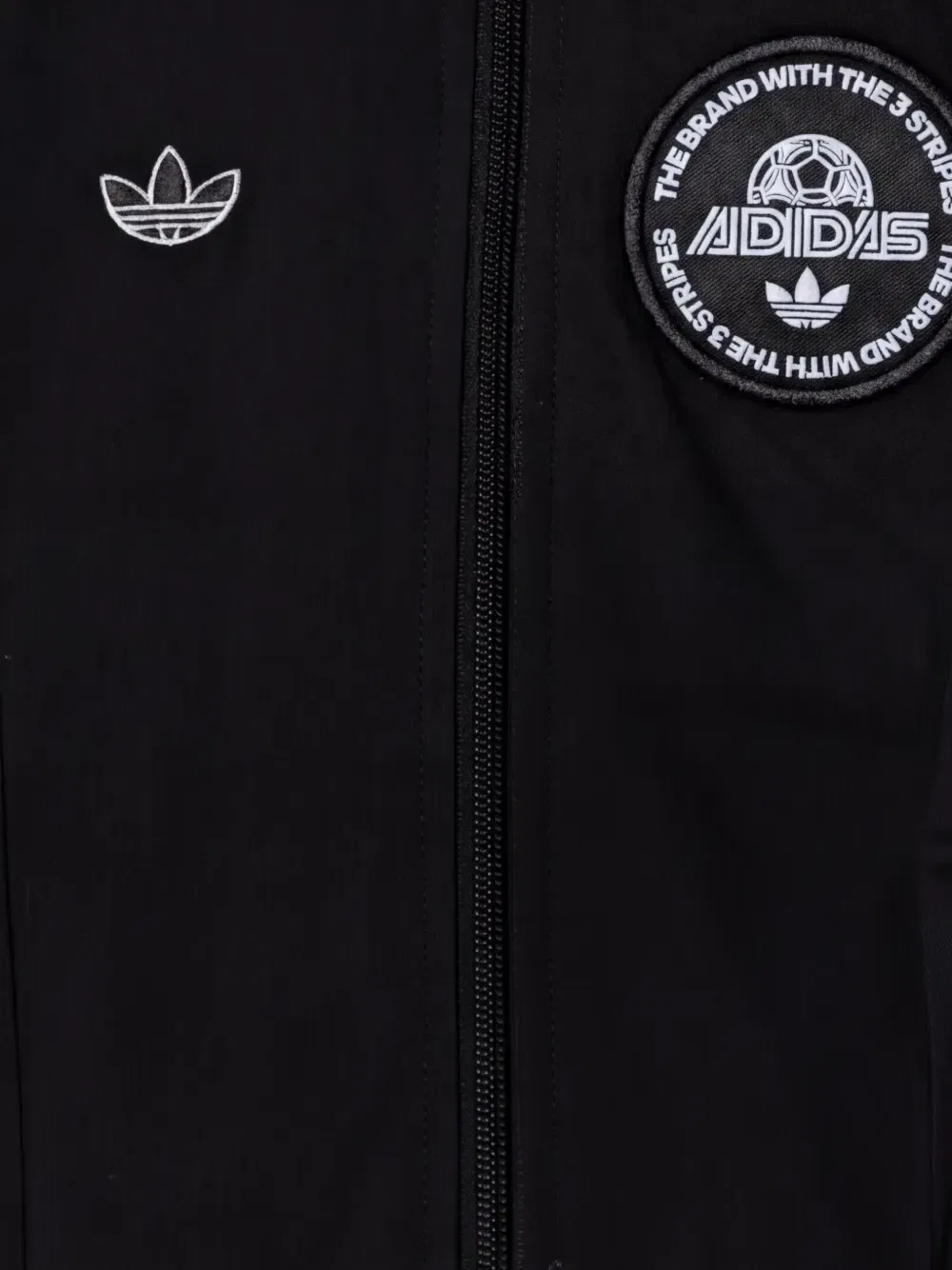 Куртка с нашивкой-логотипом Adidas Kids, черный — фото 3