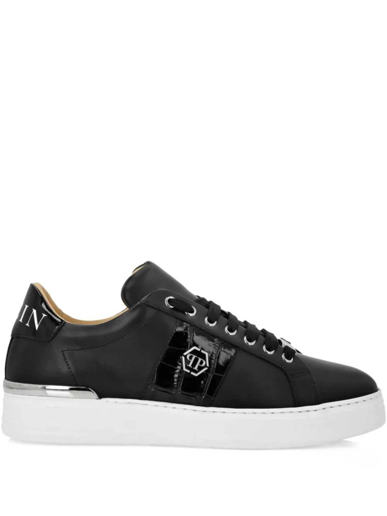 

Philipp Plein кеды с логотипом Hexagon, черный