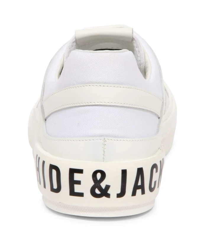 Низкие кроссовки вулканического белого цвета Hide&Jack, белый — фото 4