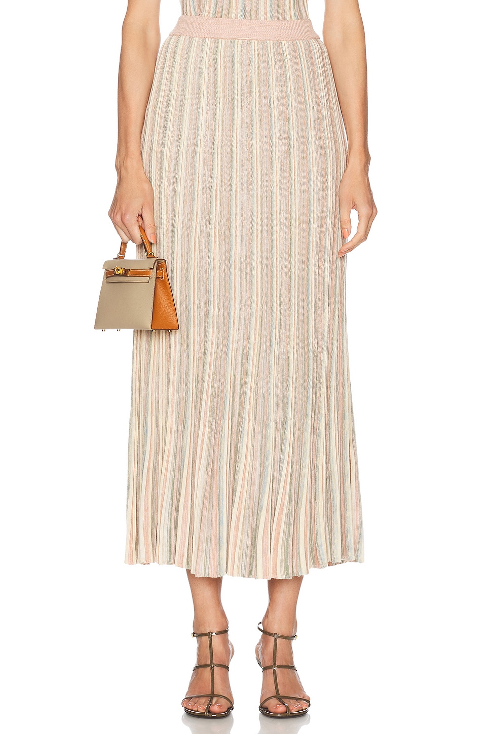 

Освещающая юбка макси Mouline Zimmermann, Multi Stripe